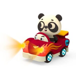 Battat - Auto und Figur Set - Sportwagen und Panda