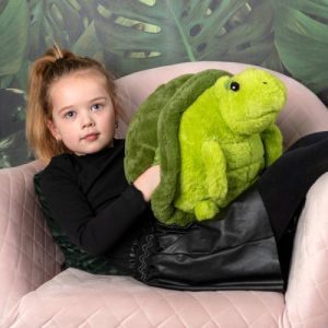 3-in-1 Kuscheltier und Schlafkissen mit Handwärmefunktion, Noxxiez Turtle