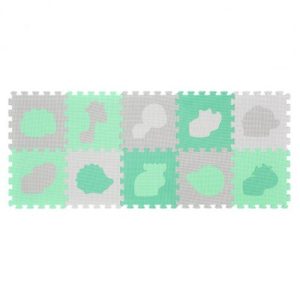 Babyono - Earth Puzzle with Shapes, 10 pieces