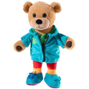 Bär mit Kleidung 
