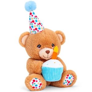 Keeleco - Bär, Happy Birthday, 15 cm, Keel Toys