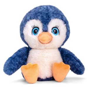 Keel Toys - Pinguin, umweltfreundliches Plüschtier aus der Keeleco-Serie, 25 cm