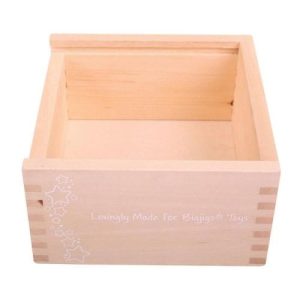 Bigjigs - Holzformensortierer mit farbigen geometrischen Figuren