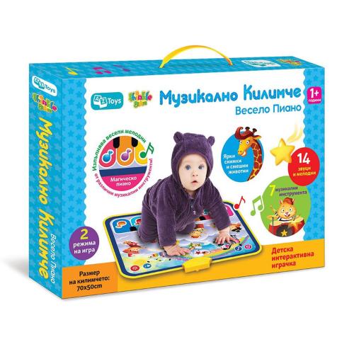 бебешко музикално килимче